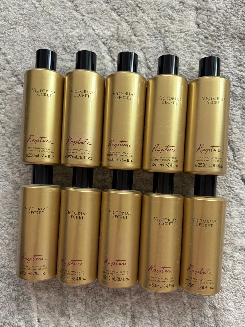 Victoria Secret- rapture fine fragrance mist bundle